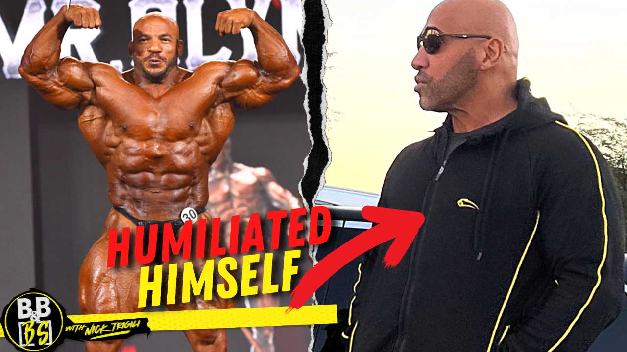 Dennis James Refuses to Admit Big Ramy Career is Over- Puts Blame on Coach Chad Nicholls
