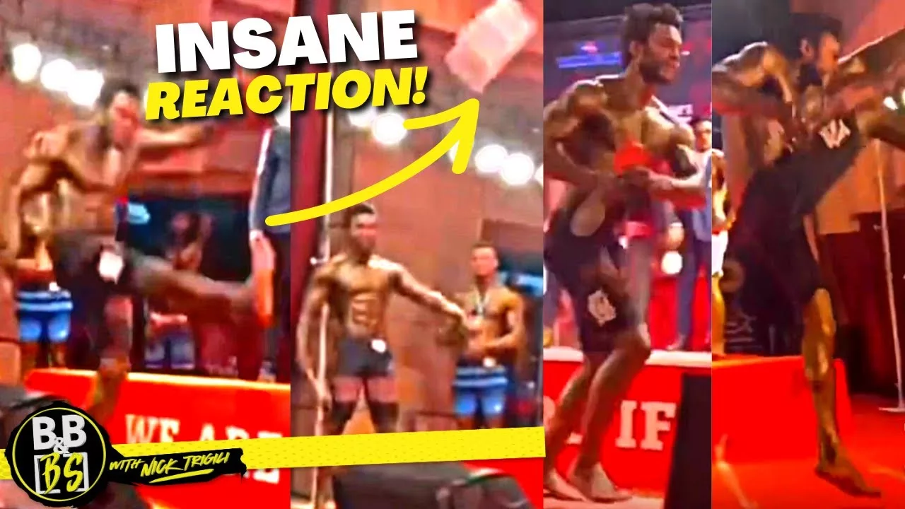 Indian Bodybuilder Has ROID Rage After Placing 2nd Place