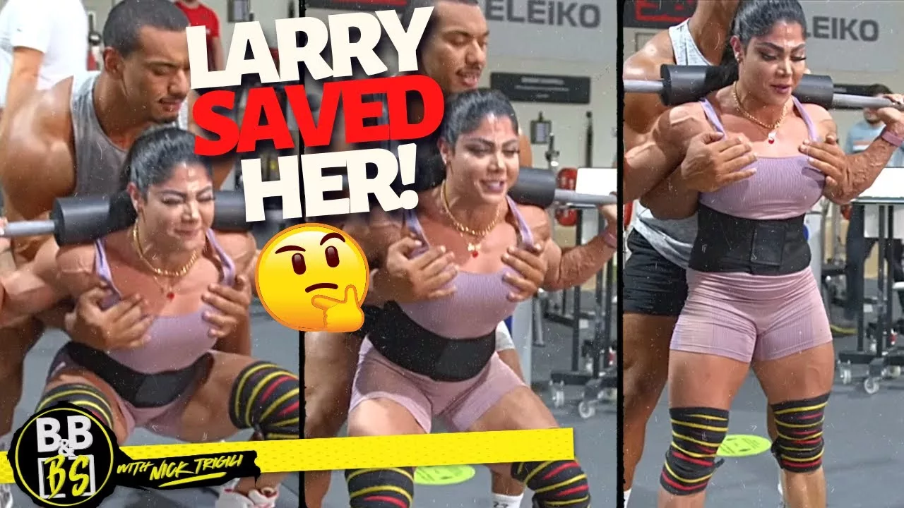 Larry Wheels Takes His Spot a Little TOO Far