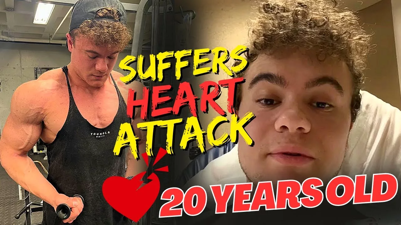 20 Year Old Has Heart Attack From Steroids