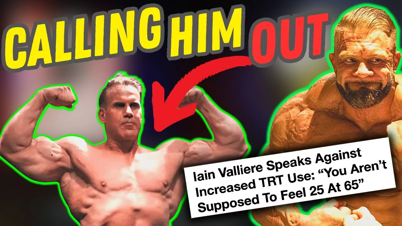 Iain Valliere Calls Out Jay Cutler For TRT!