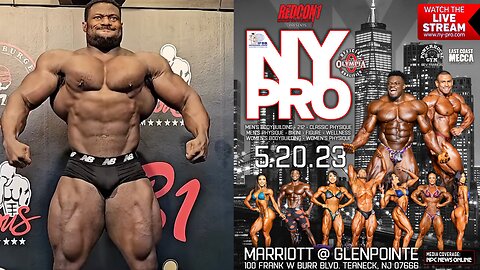 Andrew Jacked is HUGE, New York Pro Preview